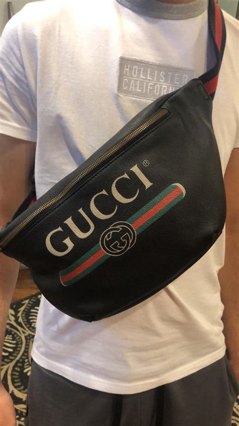 gucci fanny pack sale|authentic gucci fanny pack.